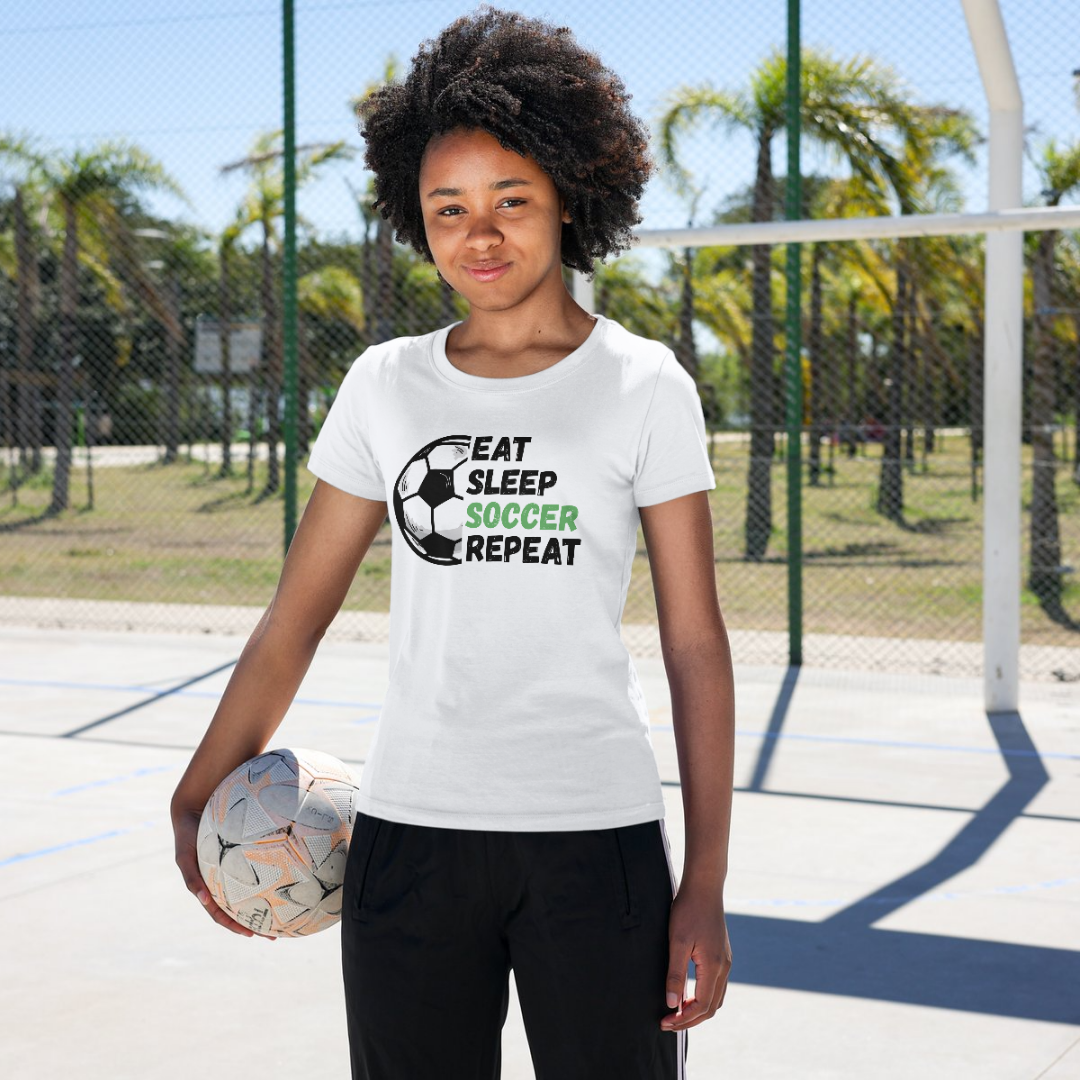 Eat Sleep Soccer Repeat Unisex T-Shirt