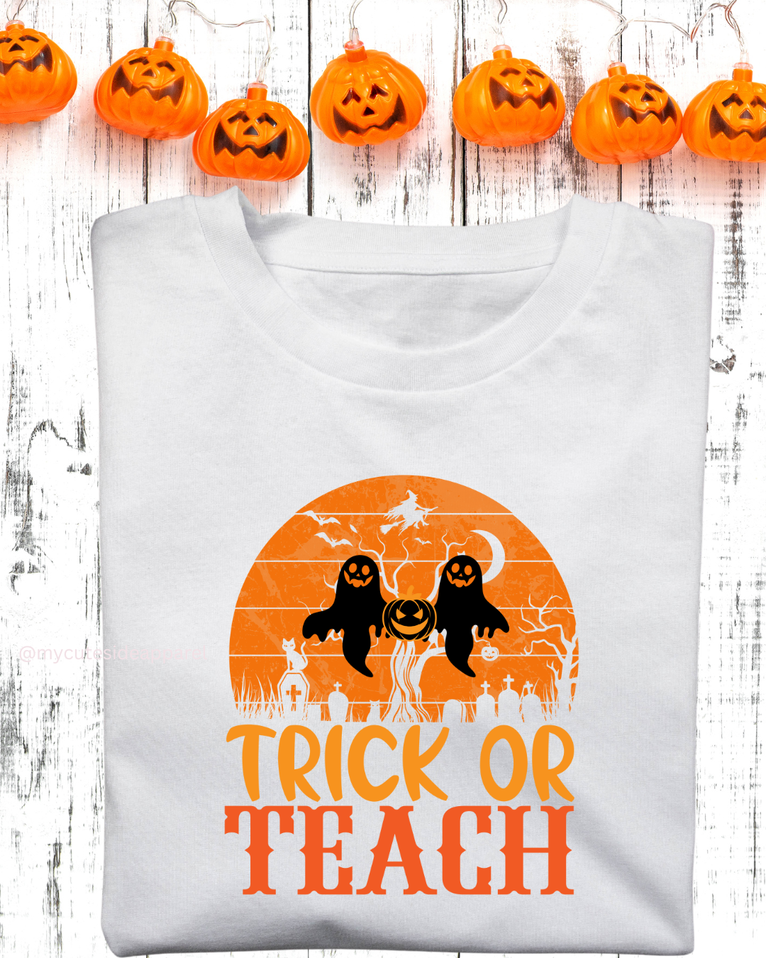 Halloween 2025 Trick or Teach Unisex T-Shirt