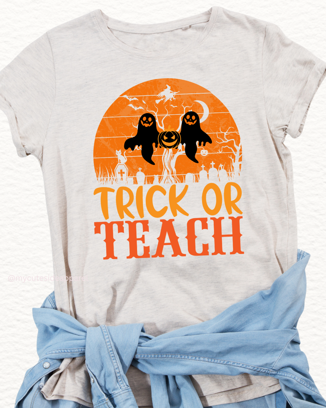 Halloween 2025 Trick or Teach Unisex T-Shirt
