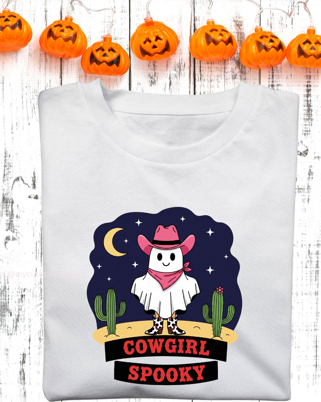 Halloween 2025 Cowgirl Spooky Unisex T-Shirt