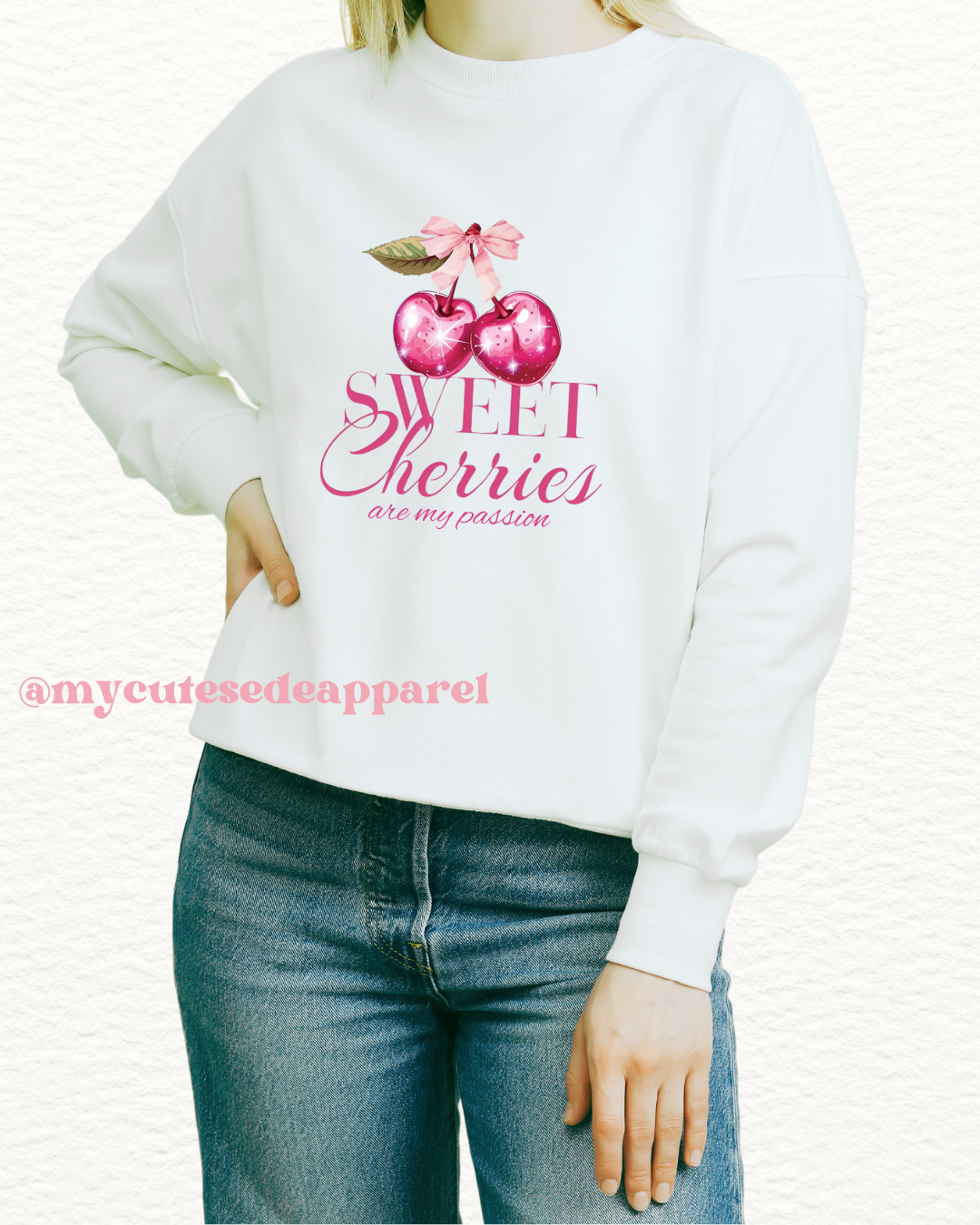 Sweet Cherries are my passions Unisex Sweatshirt