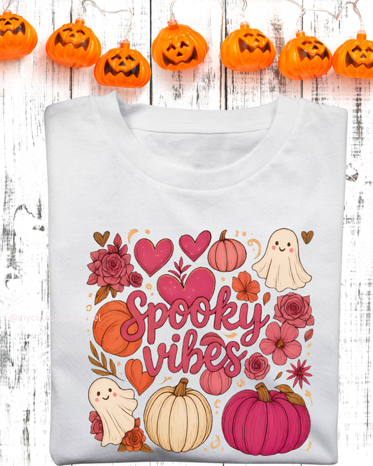 Halloween 2025 Spooky Vibes Unisex T-Shirt