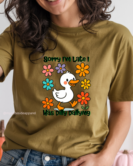 Halloween 2025 Sorry I am Late Unisex T-Shirt