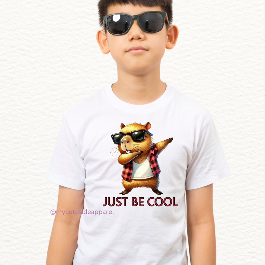 Just be Cool Capy Unisex Youth T-Shirt