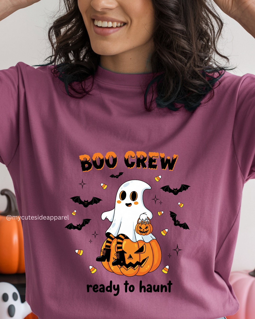 Halloween 2025 Boo Crew Ready to Haunt Unisex T-Shirt