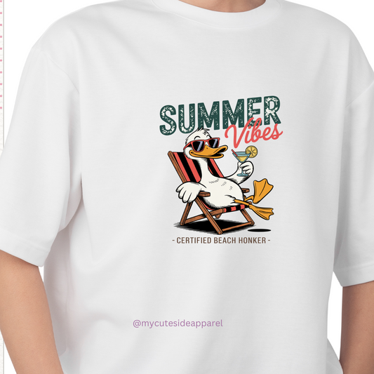 Summer Vibes Certified Beach Honker Unisex T-Shirt