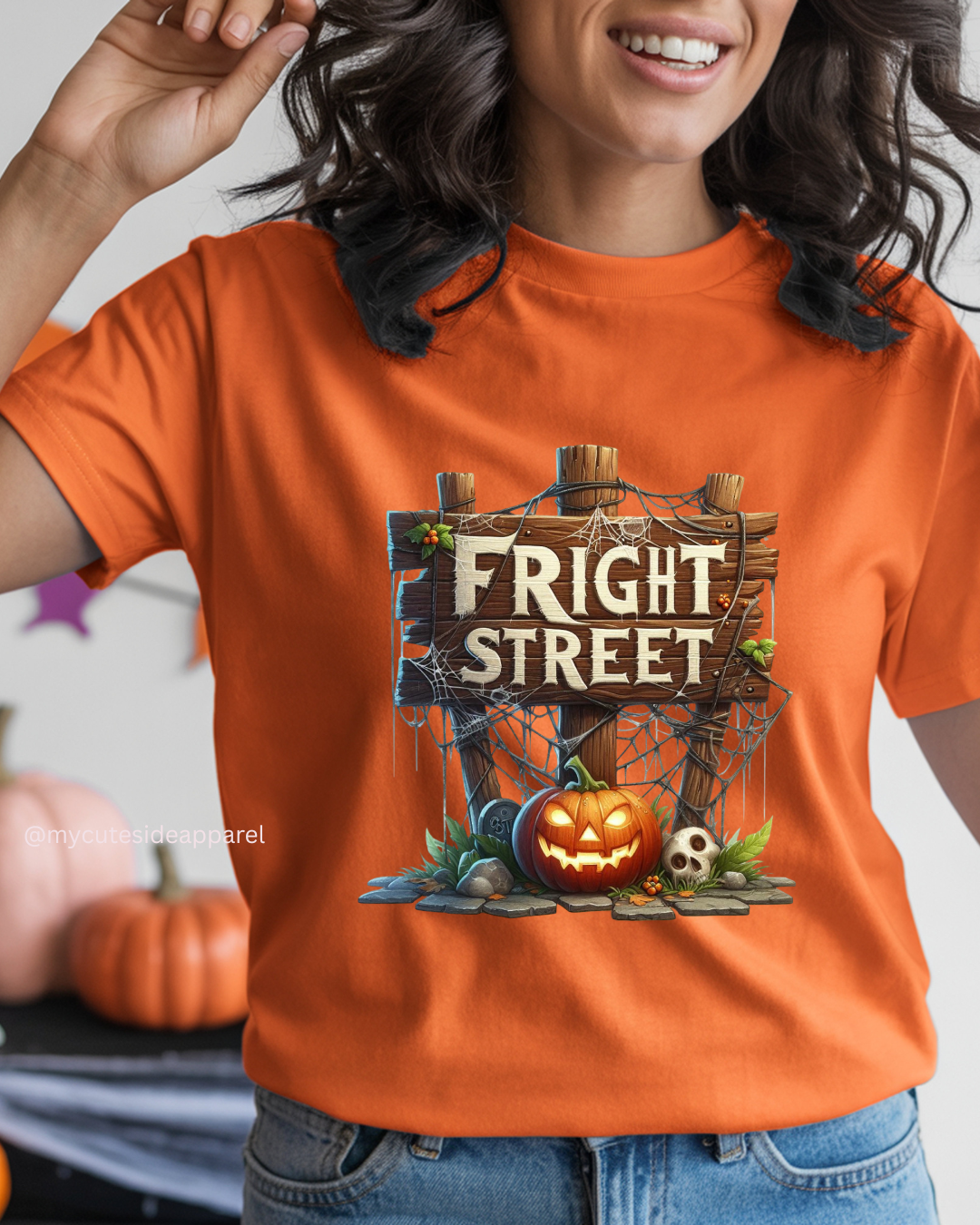 Halloween 2025 Fright Street Unisex T-Shirt