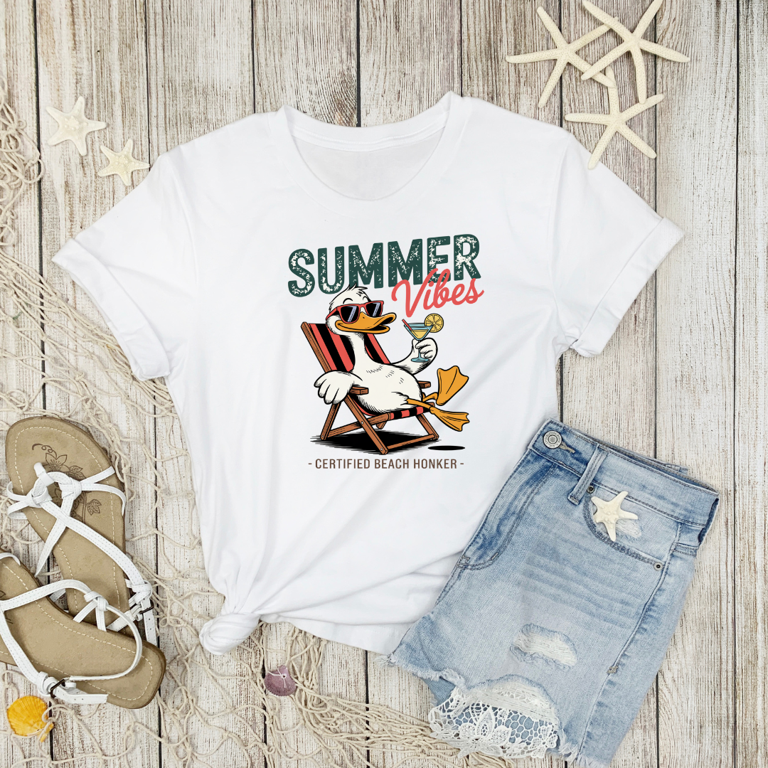 Summer Vibes Certified Beach Honker Unisex T-Shirt