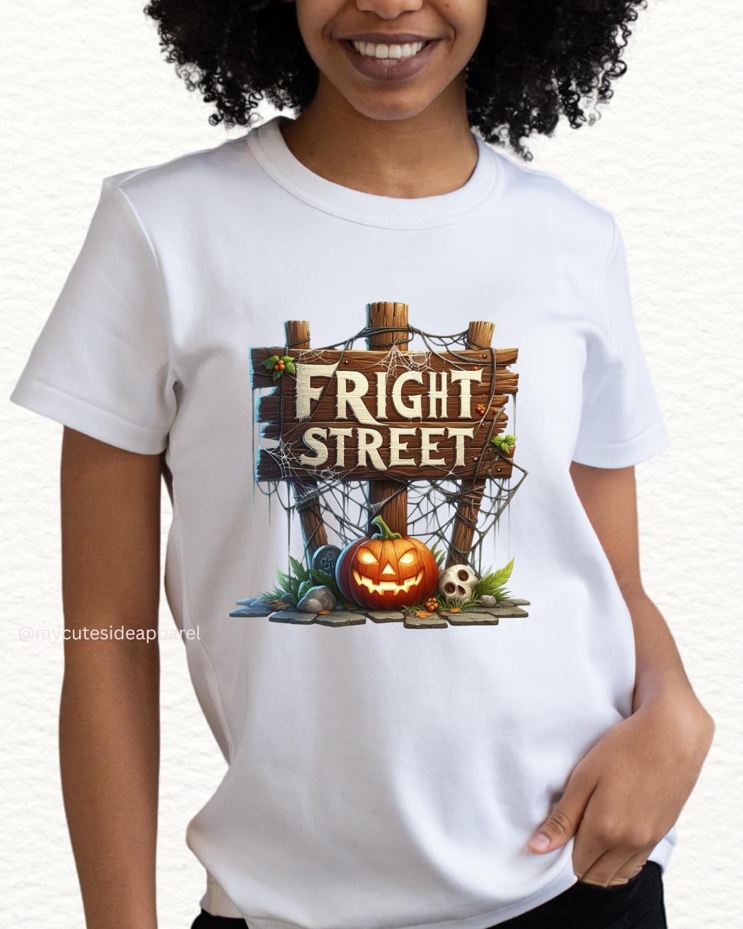 Halloween 2025 Fright Street Unisex T-Shirt