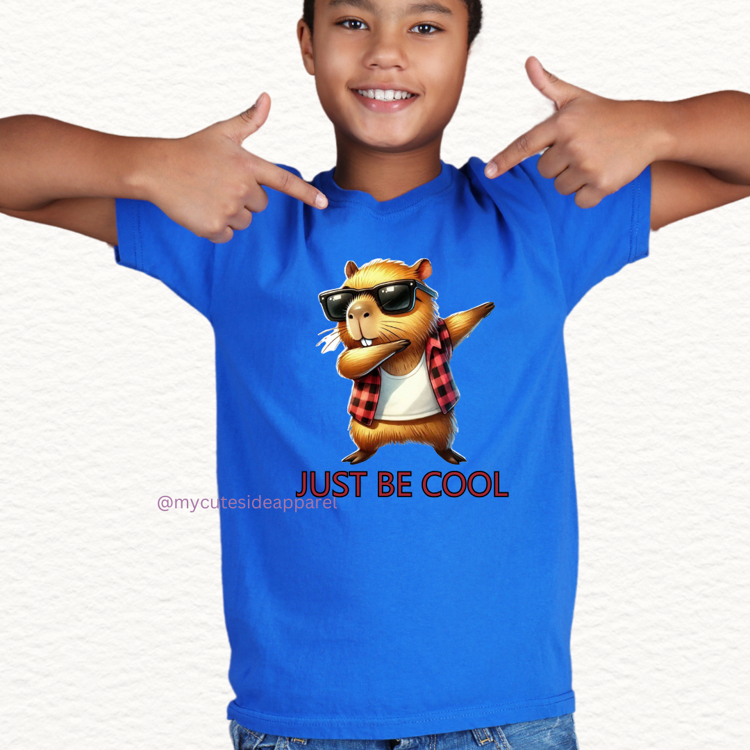 Just be Cool Capy Unisex Youth T-Shirt